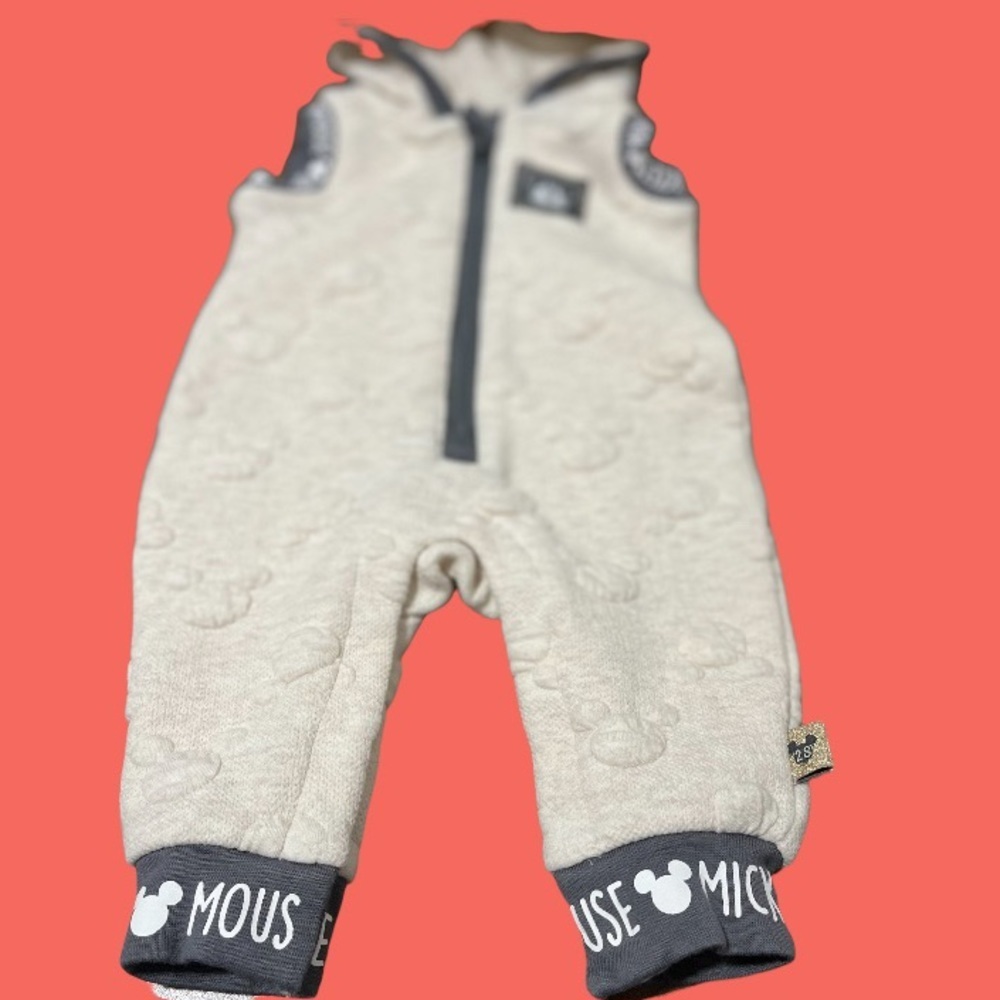 Disney Baby Mickey Mouse Sleeveless Romper - Picture 2 of 8